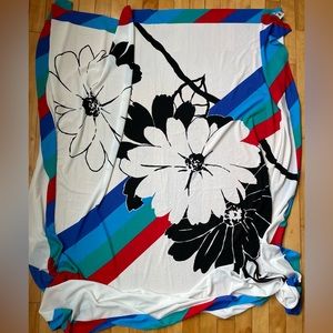 Vintage Ari multicolored and floral scarf.